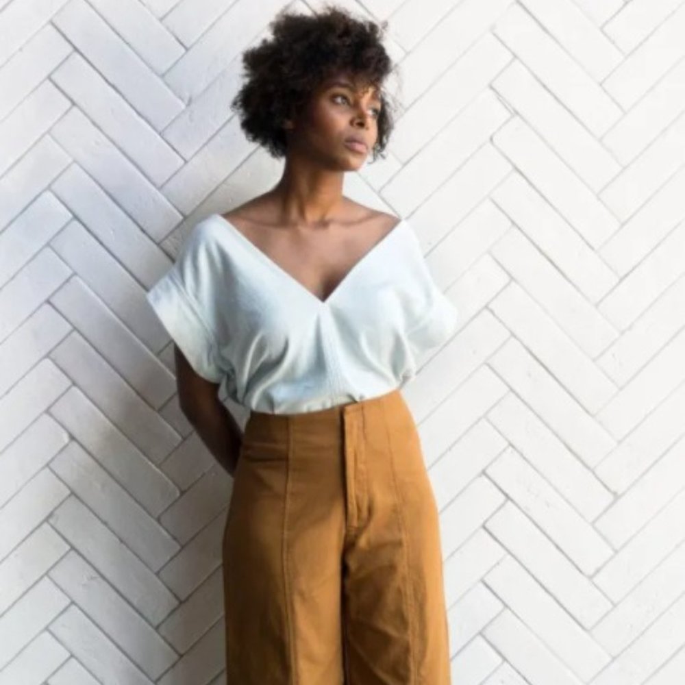 Esby Apparel Lucia Pant in Camel Size 8 / M